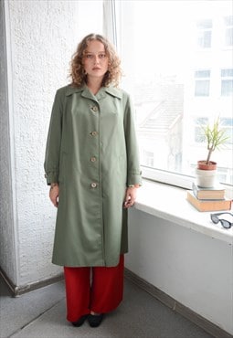 Vintage 60's Kahki Swedish Coat