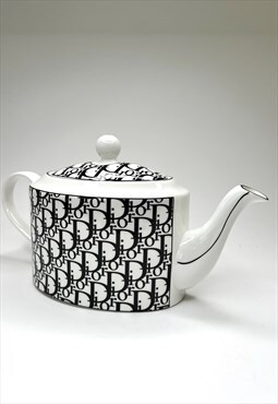 Christian Dior Teapot Monogram Trotter Vintage Collectable