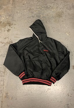 Vintage USA Pullover Bomber Jacket Embroidered Logo