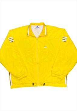 Adidas Yellow Tracksuit Jacket  L