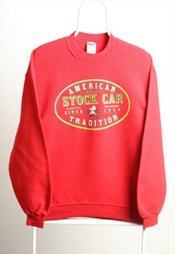 Jerzees Vintage Crewneck Sweatshirt Red