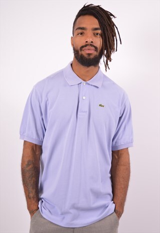 VINTAGE LACOSTE POLO SHIRT PURPLE