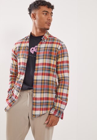 VINTAGE RALPH LAUREN CHECK LONG SLEEVE SHIRT