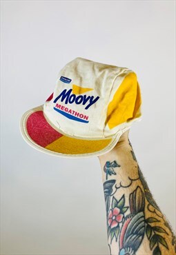 Vintage 90s Danone moovy megathon Hat Cap