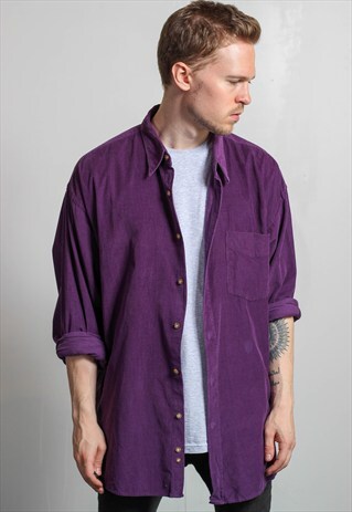 VINTAGE OVERSIZED CORDUROY SHIRT