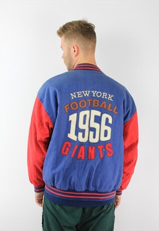 MLB NY GIANTS REVERSIBLE SPORTS BOMBER JACKET