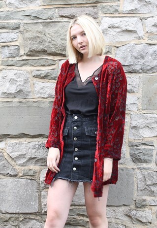 RED VELVET VINTAGE SHIRT