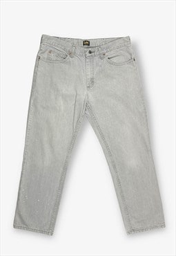 Vintage lee straight jeans grey w36 l29 BV16363