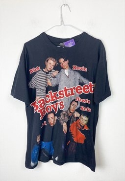 Vintage 90s Backstreet Boys printed t-shirt 