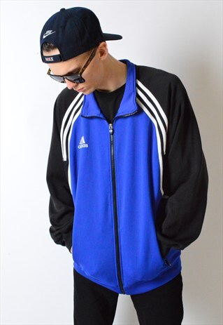 VINTAGE 90S COLOUR BLOCK ADIDAS SPORTS JACKET