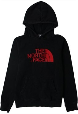 Vintage 90's The North Face Hoodie Pullover Spellout Black