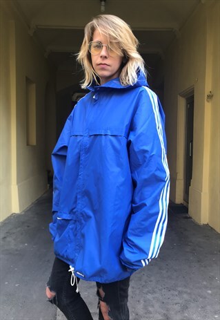 VINTAGE 90' OLDSCHOOL CLASSIC UNISEX RED ADIDAS JACKET