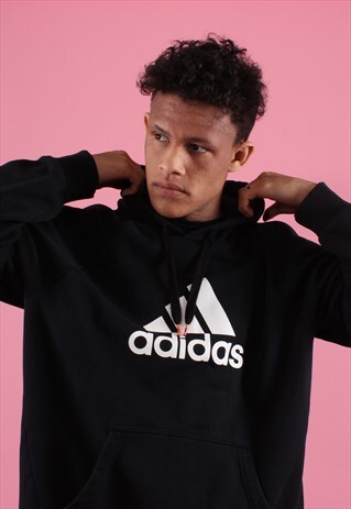 BLACK ADIDAS HOODIE