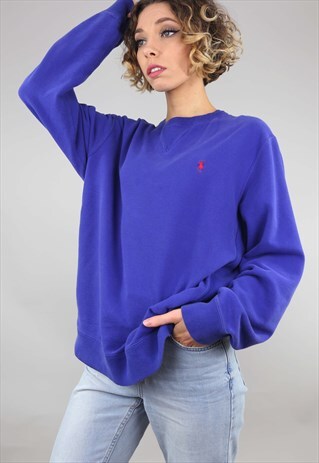VINTAGE RETRO OVERSIZED POLO RALPH LAUREN SWEATER SWEATSHIRT