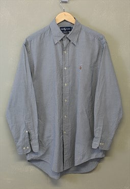 Vintage Ralph Lauren Check Shirt Multicolour With Chest Logo