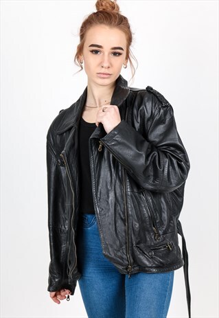 VINTAGE LEATHER JACKET J252