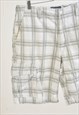 VINTAGE 00S CHECKERED CARGO SHORTS