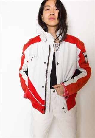 VINTAGE 90S DAINESE MOTORCYCLE JACKET ID:5116