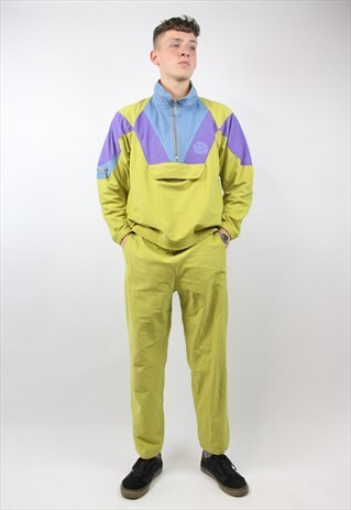 VINTAGE MUSTARD RETRO 90S TRACKSUIT