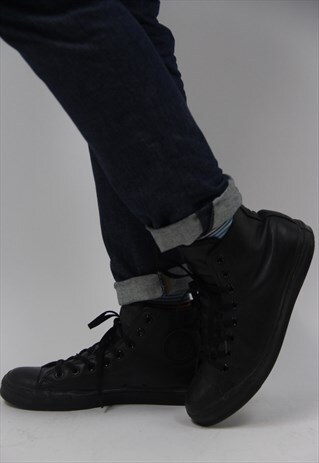 VINTAGE CONVERSE LEATHER TRAINERS