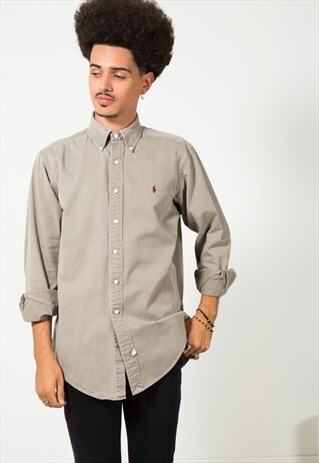 VINTAGE 80S POLO RALPH LAUREN SHIRT / 0080 / 100