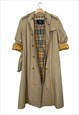 BURBERRY VINTAGE OVERSIZED TRENCH COAT FOR MEN, SIZE M