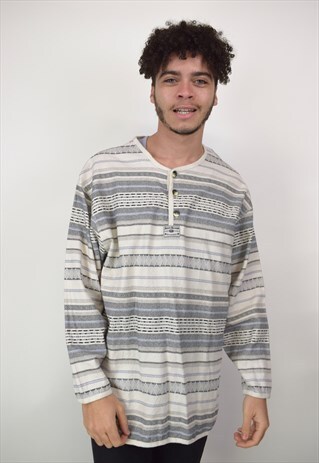 VINTAGE 90'S PATTERNED SWEATSHIRT