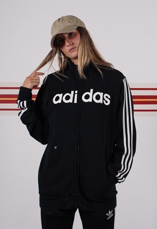 TRACK STYLE ADIDAS SWEATSHIRT