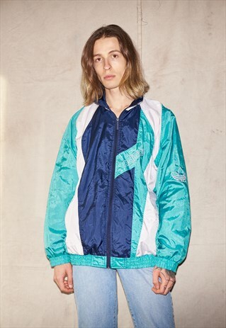90S VERY RAVE UNISEX NORMCORE ADIDAS WINDBREAKER JACKET
