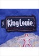 VINTAGE 90'S KING LOVIE BOMBER JACKET LIGHTWEIGHT BUTTON UP