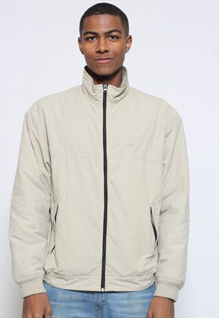 VINTAGE DIADORA FLEECE LINED JACKET
