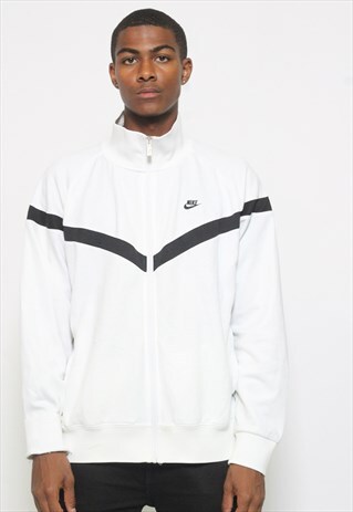 VINTAGE NIKE TRACK JACKET WHITE