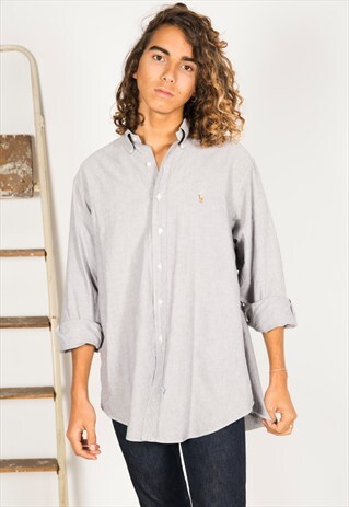 VINTAGE 80S POLO RALPH LAUREN SHIRT / R4110C803