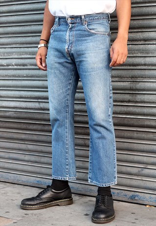 VINTAGE LEVI'S 90S STONEWASHED 517 DENIM JEANS