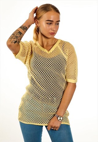 VINTAGE MESH T-SHIRT T378