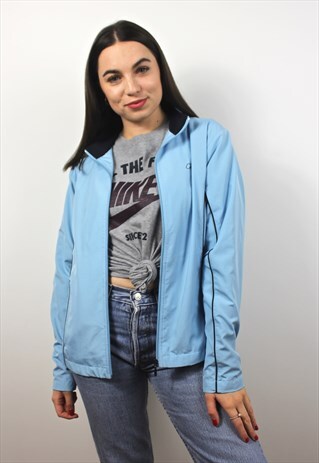 90'S RETRO BLUE TRACK JACKET