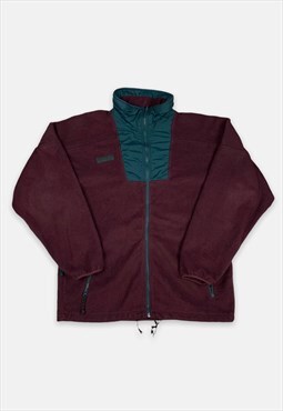 Vintage Retro Columbia purple fleece jacket 
