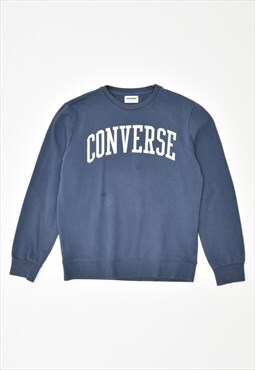 Vintage Converse Swetashirt Jumper Blue
