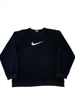 Middle nike tick imprint sweatshirt jumper