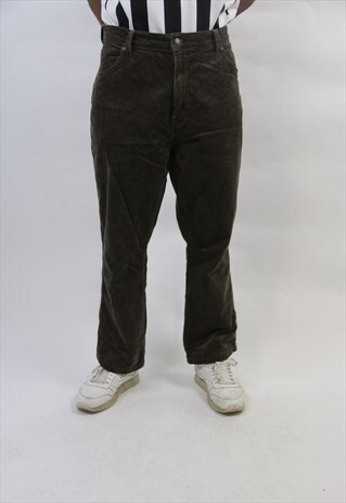 VINTAGE WRANGLER BROWN CORD JEANS