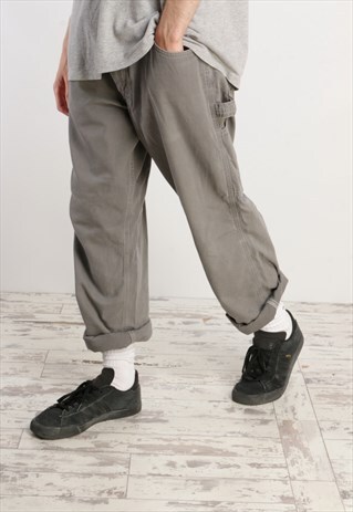 CARHARTT CARPENTER TROUSERS GREY X457