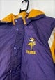 VINTAGE MINNESOTA VIKINGS BOMBER JACKET YOUTH'S LARGE NFL