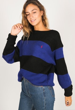 VINTAGE 80S POLO RALPH LAUREN JUMPER / R085
