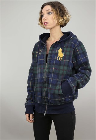 VINTAGE OVERSIZED RALPH LAUREN HOODIE