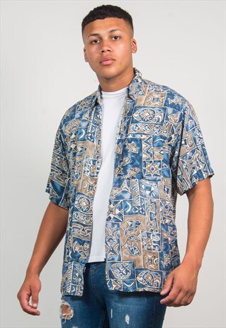VINTAGE CRAZY PATTERN SHIRT