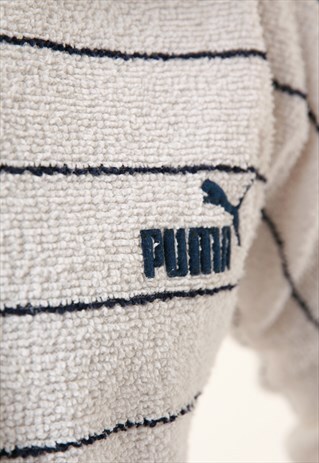 RARE VINTAGE PUMA 1/4 ZIP COTTON/POLYESTER JUMPER 14912
