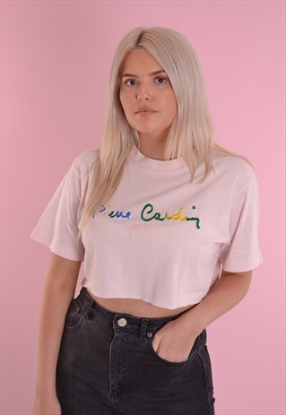 PIERE CARDIN CROPPED T-SHIRT GBT1377