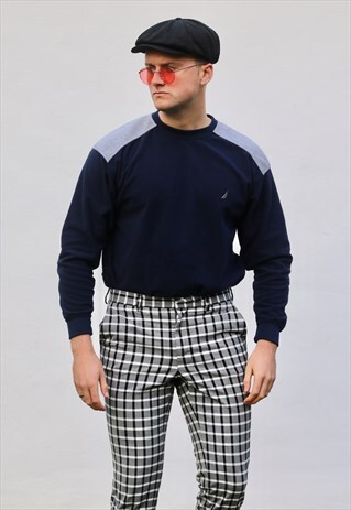 NAUTICA USA 90S MINIMALIST FLEECE SWEATSHIRT