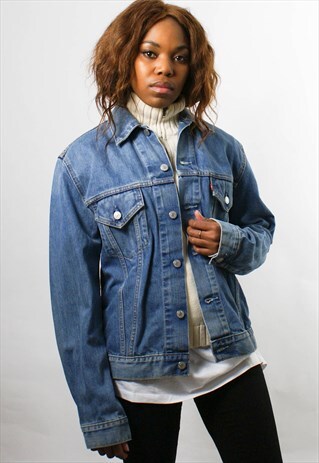 LEVI'S 1990S' VINTAGE DENIM JACKET, LIGHT DENIM