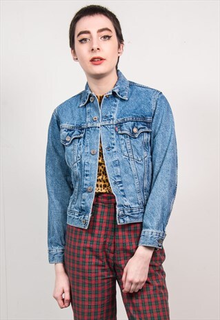 LEVI'S VINTAGE 90'S LIGHT BLUE DENIM JACKET
